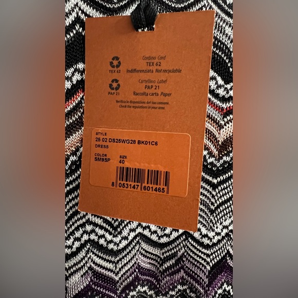 Missoni Multicolor Zigzag Dress - Picture 5 of 7